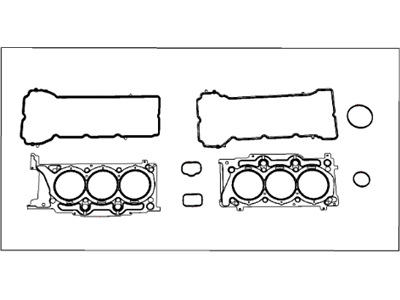 Jeep 68294134AB GASKET KIT Long Block Engine Installation The Gaskets That Are Included With The Upper And Lower Engine Gasket Kits May NOT Be Included With This Kit. If Gasket Is NOT Included It Is Indicated Below.