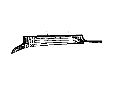 Jeep 68144346AA APPLIQUE Instrument Panel