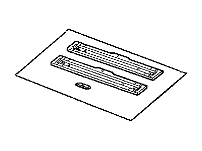 Jeep 56052418AB CROSSMEMBER Rear Floor