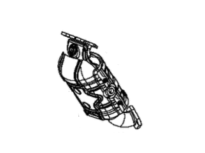 2018 Chrysler Pacifica Catalytic Converter - 68184158AC