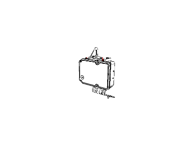 Jeep 68037915AA CONTROL UNIT Anti-Lock Brake