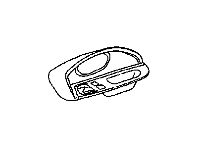 Chrysler MR757908 BEZEL Door Trim Panel