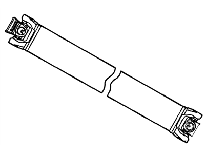 Dodge 52105765AA SHAFT Drive