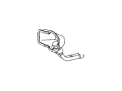 Dodge 52121693AD TUBE Fuel Filler