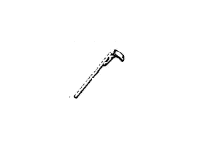 Jeep 68446892AA LIFT ARM Folding Top Rear