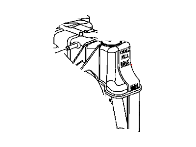 Chrysler Coolant Reservoir - 4596466AD