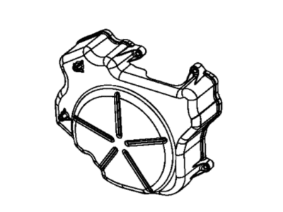 Mopar 5281734AA Engine Cover, Driver Side