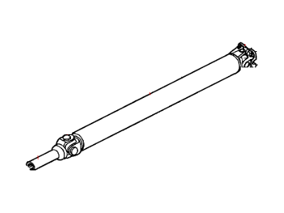Ram 52105598AA SHAFT Drive Rear 1-Piece