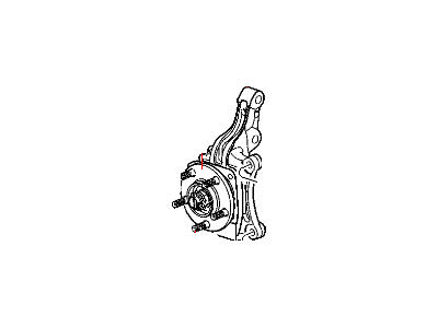 Chrysler 200 Steering Knuckle - 5085887AF