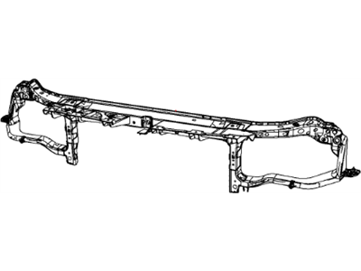Mopar 68174972AF Upper Tie Bar, Front