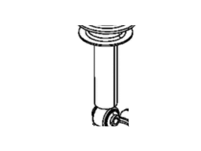 2014 Chrysler 200 Shock Absorber - 68164722AC