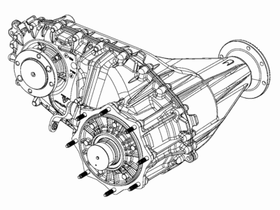 Ram 68322284AB TRANSFER CASE BW 44-47