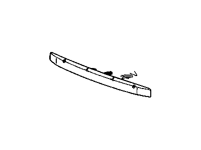 2008 Jeep Grand Cherokee Tailgate Handle - 1FV92EEMAA