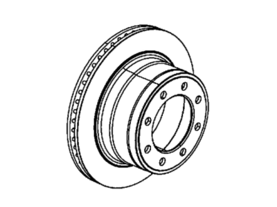 Ram 3500 Brake Disc - 68290077AA