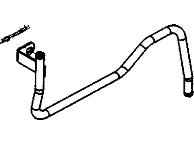 Dodge 5014191AA TUBE Heater Core