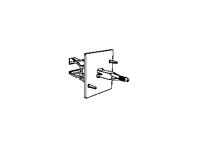 Jeep 5183297AB RETAINER Power Steering Oil Cooler