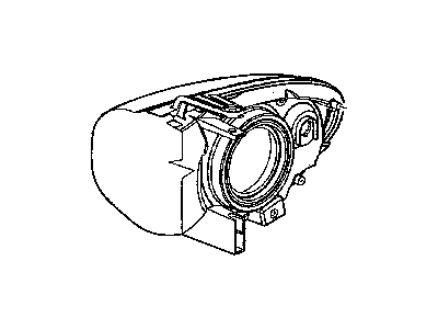 2004 Dodge Neon Headlight - 5303550AG