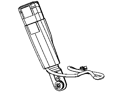 Dodge 1GQ92BD3AA SEAT BELT Front Inner