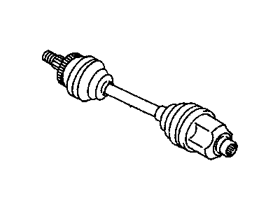 Chrysler Sebring Axle Shaft - MR196766