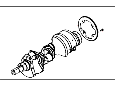 Jeep Wagoneer Crankshaft - 4893356AA
