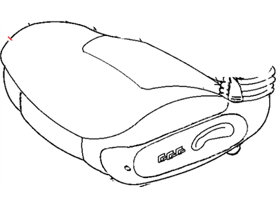 Chrysler Sebring Seat Cushion - ZF161L2AA