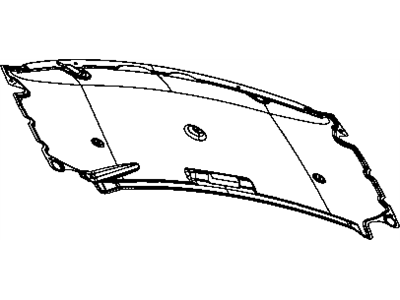 Jeep 55197292AC SILENCER Hood