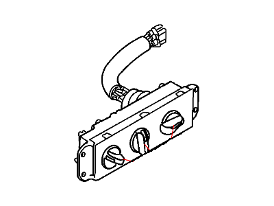 Jeep 55037612AA CONTROL A/C And Heater