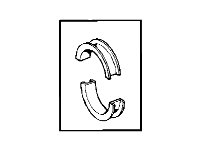 Dodge 4892361AA BEARING Crankshaft Thrust