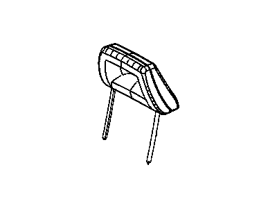 Dodge 1DQ211KAAA HEADREST