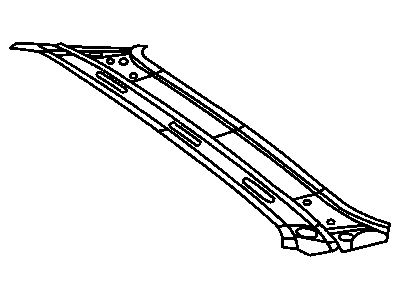 Mopar 5097474AA Rear Header, Lower