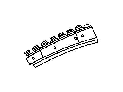 Mopar 5099626AA Roof Rail, Inner Passenger Side