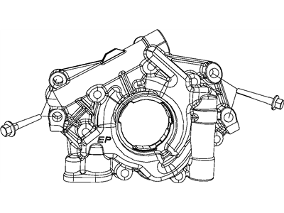Jeep 53021622BF PUMP Engine Oil