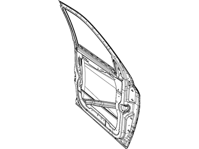 Ram 68144735AD DOOR Front
