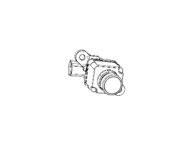Ram 56038978AG CAMERA Rear View