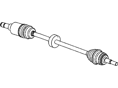 Chrysler Axle Shaft - 4668936AC