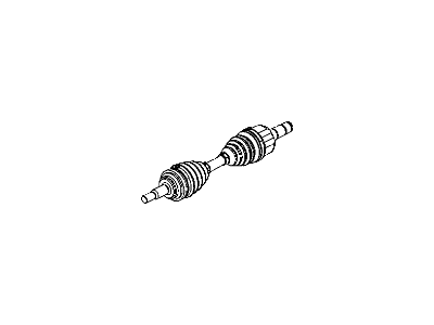 Chrysler 5286710AE SHAFT Axle Half