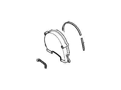 Chrysler MD378731 COVER Timing Belt