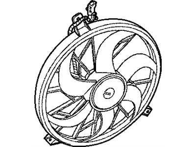Jeep 52079654AD FAN Cooling