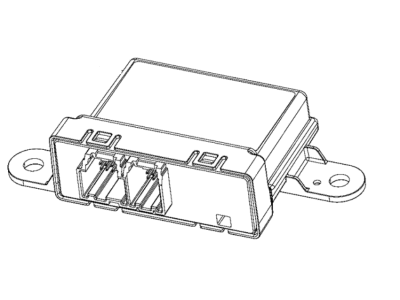 Ram 1500 Parking Assist Distance Sensor - 68440530AC