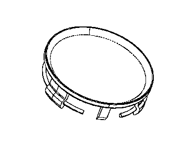 Dodge 5104570AA CAP Wheel Center