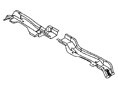 Ram 55359946AA CROSSMEMBER Floor Pan