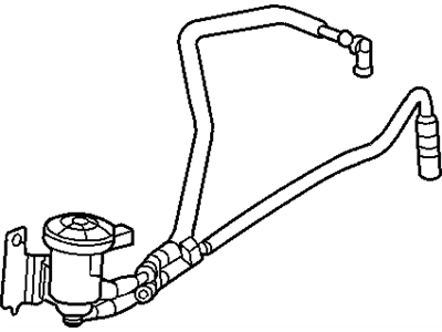 Dodge 4861539AA BRACKET Proportional Purge Solenoid