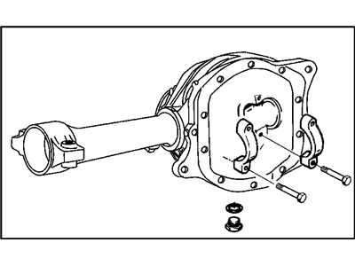Jeep 5066049AB HOUSING Front Axle