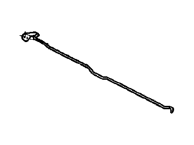 Mopar 55176635AF Support Rod, Front