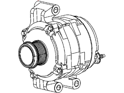 Dodge 56029580AA Alternator, Engine