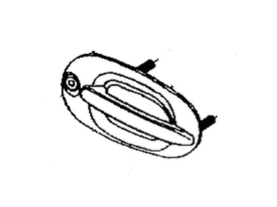 Dodge Caravan Door Handle - 4717400
