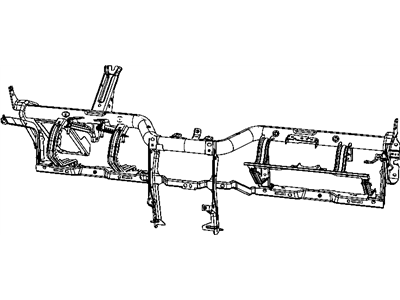 Jeep 55117067AD REINFORCEMENT Instrument Panel