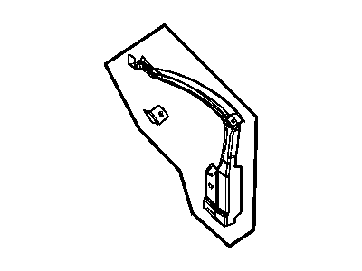 Chrysler 4719710AB Trough - Liftgate Opening