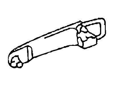 Chrysler Crossfire Door Handle - ZA67XZAAA