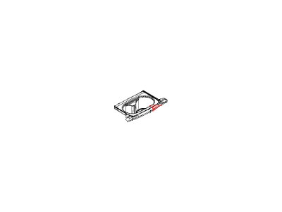 Ram 1RF11DX9AJ CONSOLE Floor Front Includes Item 2,3, 6-9